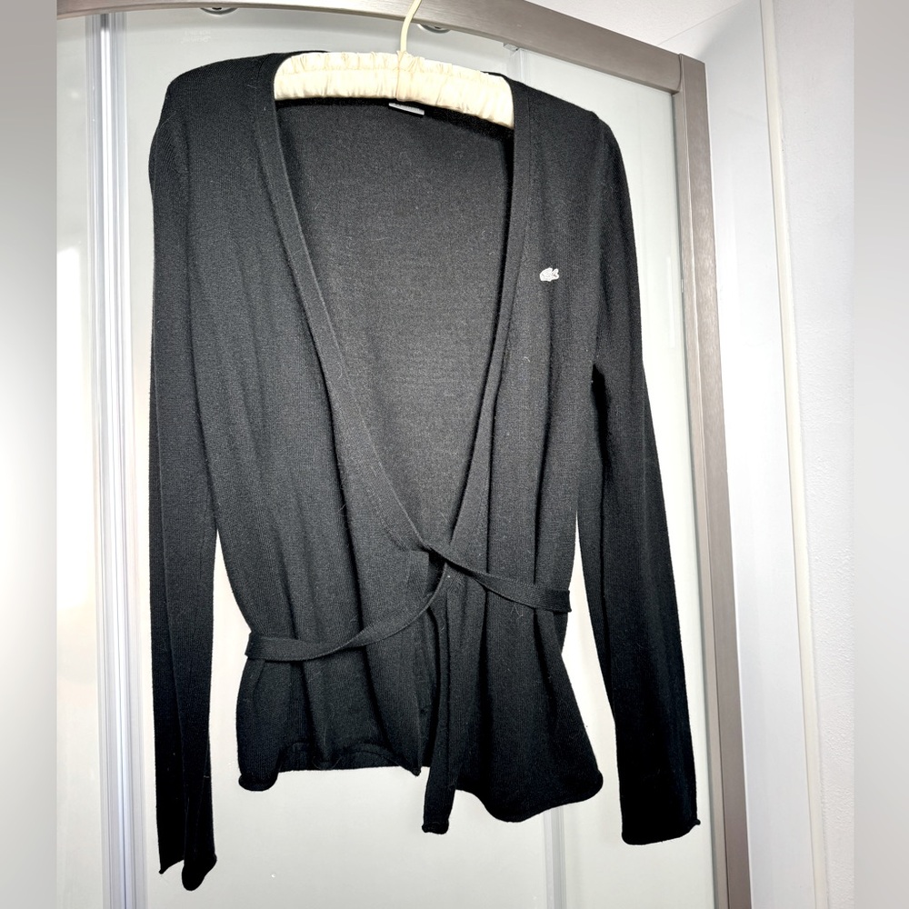 Vintage Lacoste Wrap Sweater, size 36
